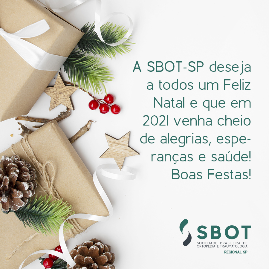 A SBOT-SP deseja um Feliz Natal e um próspero Ano Novo - SBOT - Regional São  Paulo